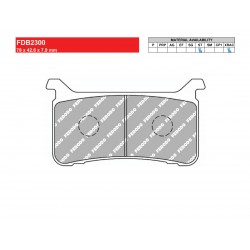 Τακάκια Ferodo FDB2300ST (FA700)(FD537)